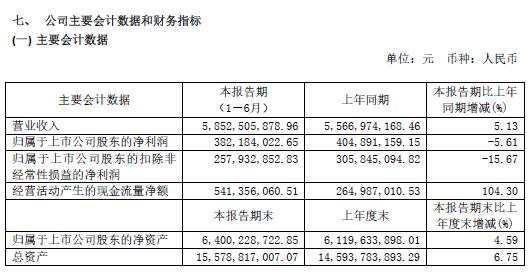 中青旅上半年净利润降落5.61%，古北水镇净利下滑近五成