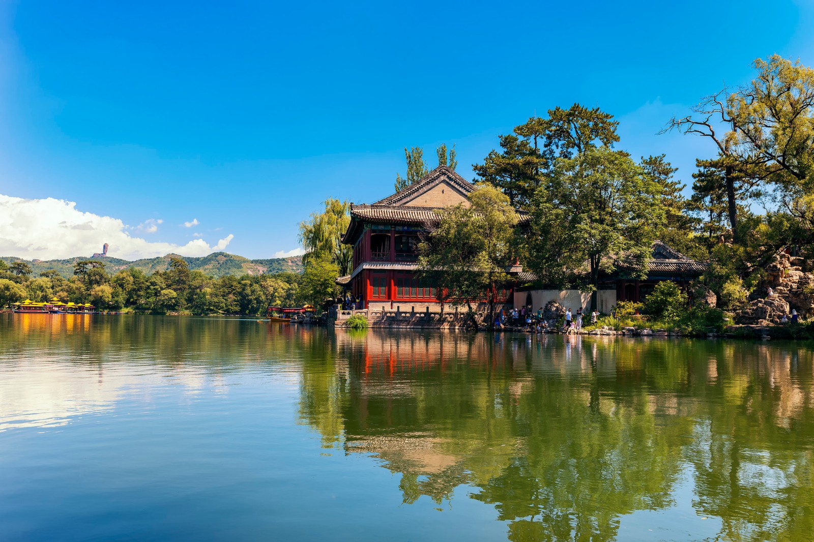 公司目前所开发的旅游资源为避暑山庄风景区,通过控股股东承德避暑