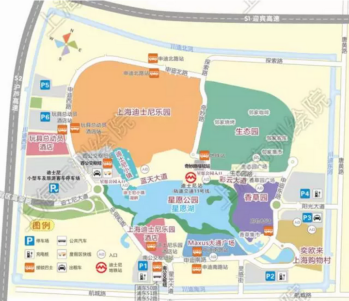 如下图所示,上海迪士尼乐园是全球第6家迪士尼题公园,其中迪士尼